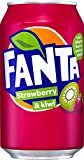 1 x 24 Fanta Strawberry & Kiwi / Fraise & Kiwi (24 x 0,33 L canettes) & FiveStar stylo gratuit