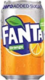 1 x 24 Fanta Zero Orange sans sucre (24 x 0,33 L canettes) & FiveStar stylo gratuit