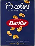 10 x Barilla Piccolini Mini pipe Rigate enfants Pâtes 500 g 100% italien. Parfait pour les enfants.