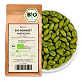 100g de pistaches vertes BIO sans coque ni peau - Pistaches naturelles, décortiquées et non salées