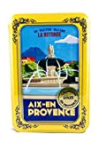 12 Calissons d’Aix – Boîte Métal Aix La Rotonde 160g- Calissons Fabriqués et Conditionnés à Aix en Provence – La ...