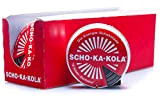 12 x 100 g de chocolat noir Scho-Ka-Kola, chocolat énergétique, contient de la caféine