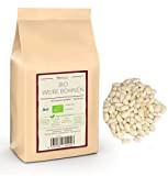 1kg haricots blancs secs BIO - haricots secs BIO sans additifs - haricots blancs en emballage biodégradable