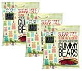 3 x Free From Fellows Sugar Free Gummy Bears Sweets 100g