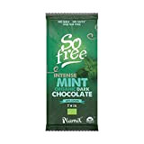 3 x Plamil Organic Intense Mint So Free Chocolate Bar 80g