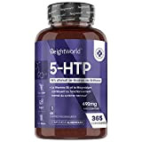 5 HTP 490 mg + Magnésium et B6, 365 Comprimés Vegan - Extrait de Griffonia Simplicifolia Dosage Optimal - Complément ...