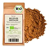 500g de cannelle de Ceylan BIO en poudre - cannelle de Ceylan aromatique en poudre, teneur en coumarine max. 0,01%, ...