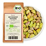 500g de pistaches BIO sans coque et avec peau, graines de pistaches décortiquées et non salées - préparer soi-même sa ...