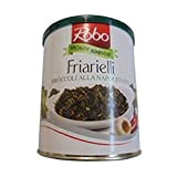750 g Friarielli Brocoli à la napolitaine Crème de rat en huile pour réfrigérateur Turnp Tops Oil
