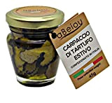 aBeiou. Tranches de truffe noire 45g, produit extra gourmet 100% italien, carpaccio de truffe avec huile d'olive extra vierge, végétalien, ...