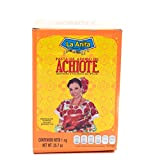 Achiote (Roucou) La Anita Épice Colorante pour Cochinita Pibil Cuisine mexicaine Épice pour Viande 1 kg Cuisine Mexicaine