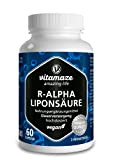 Acide Alpha Lipoique à Haute Dose, 200 mg par Capsule, Vegan, 60 Gelules pour 2 Mois, Forme Naturelle D'Acide Thioctique, ...