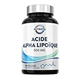 Acide alpha lipoïque (AAL) 500 mg | 180 gélules haute concentration adaptées aux végétaliens | Contribue à réduire les inflammations ...