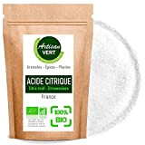 Acide Citrique Alimentaire BIO 100g - (Régulateur d'acidité)