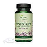 Acide Hyaluronique Pur Vegavero® | 100% Naturel | 600 mg par Gélule | VEGAN & Sans Additifs Artificiels | Anti-âge ...