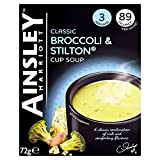 Ainsley Harriott Lot de 3 soupes au brocoli et Stilton 72 g