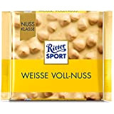 Alfred Ritter: Ritter Sport Chocolate White Whole Hazelnuts - 5 x 100 g by Alfred Ritter