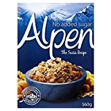 Alpen Muesli Sans sucre ajouté (560g) - Paquet de 2
