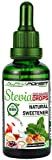ALPHAPOWER FOOD, Stevia liquide vegan, gouttes de stevia pure - très concentré (Unflavored / sans goût, 1 x 100 ml). ...
