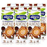 Alpro for professionals Almond 1L – Drink d'amande enrichie en calcium (lot de 6)