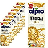 Alpro - Lot de 8 boissons à l'avoine Barista 1 litre – Oat Havoine Drink 100 % végétal pour mousser ...