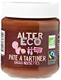 ALTER ECO - Pâte à Tartiner Chocolat Noisettes Bio - Pâte à Tartiner Sans Huile de Palme - 270 g