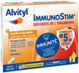 Alvityl - Gélules Immunostim - Ferments actifs, Fibres, Vitamine C - Défenses de l'organisme - 3 mois