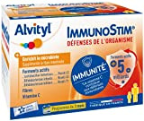 Alvityl - Sticks Immunostim - Ferments actifs, Fibres, Vitamine C - Défenses de l'organisme - 3 mois