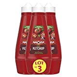 AMORA Ketchup Nature 300 g - Lot de 3