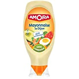 Amora Mayonnaise De Dijon Flacon Souple, œufs 100% français de poules élevées en plein air, 710g