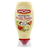 Amora Mayonnaise Fine Recette Fouettée aux Blancs d’Oeufs 398g (lot de 5)