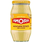 Amora Moutarde Douce Bocal Or, 435g