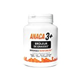 Anaca3+ – Brûleur de Graisses – 3 Actions – Dosages Renforcés* – Complément Alimentaire – Programme 30 jours – 120 ...