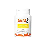 Anaca3 – Capteur Graisses et Sucres – Absorbe (1) & Déstocke (2) – Complément Alimentaire – Programme 30 jours — 60 gélules