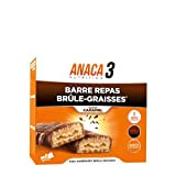 Anaca3 Nutrition – Barre Repas Brûle-Graisses – Saveur Caramel – Subsitut de repas pour Perdre du Poids (2) – 6 Barres – 348 ...