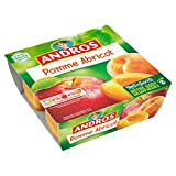 Andros Dessert fruitier pomme-abricot - Les 4 pots de 100 g
