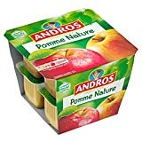 Andros Dessert pomme nature - Les 8 pots de 100g