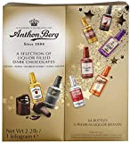 Anthon Berg Dark Chocolate Liqueurs with Original Spirits - 64 pcs. Gift Box (2.2 lbs) by Anthon Berg [Foods]