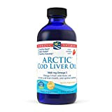 Arctic Cod Liver Oil, Great Strawberry Taste, 8 fl oz (237 ml) - Nordic Naturals