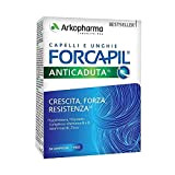 Arkopharma Forcapil Anticaduta Intégrateur pour cheveux et ongles, 30 comprimés