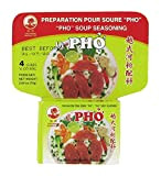 Assaisonnement pour soupe Pho Cock / Épices en cubes - Lot de 10x75g - Cubes de bouillon, aide à la ...