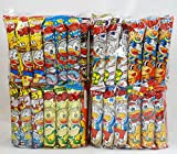 Assorted Japanese Junk Food Snack Umaibo 100 Packs of 11 Types (2 Package Set of 50 Packs) by Dagashi