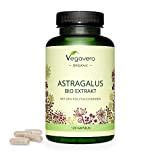 Astragale BIO Vegavero® | Avec 20% de Polysaccharides | Sans Additifs | Extrait d’Astragalus membranaceus | 120 Gélules | VEGAN