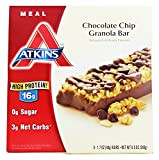 Atkins Nutritionals Inc. - Advantage Meal Bar Chocolate Chip Granola - 5 Bars