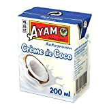 AYAM Crème de Coco | Goût Authentique | Noix de coco Fraîches | Haute Qualité | Alimentation Saine | Lait ...