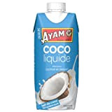AYAM Lait de Coco Liquide | 100% Ingrédients Naturels | 99% de coco | Boosté en eau de coco | ...