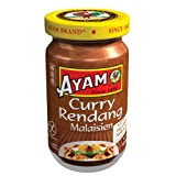 AYAM Pâte de Curry Rendang | 100% Ingrédients Naturels | Saveurs Authentiques | Facile à cuisiner | Curry Malaisien | ...