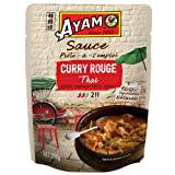 Ayam Sauce Curry Rouge | 100% Ingrédients Naturels | Saveurs Authentiques | Déjà prête | Lait de coco et Curry ...