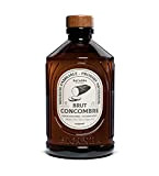 BACANHA - Sirop Bio et Brut - Sirop Concombre - Pour Cocktail, Eau, Limonade et Thé Glacé - 400 mL