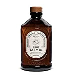 BACANHA - Sirop Bio et Brut - Sirop de Jasmin - Pour Cocktail, Eau, Limonade et Thé - 400 mL